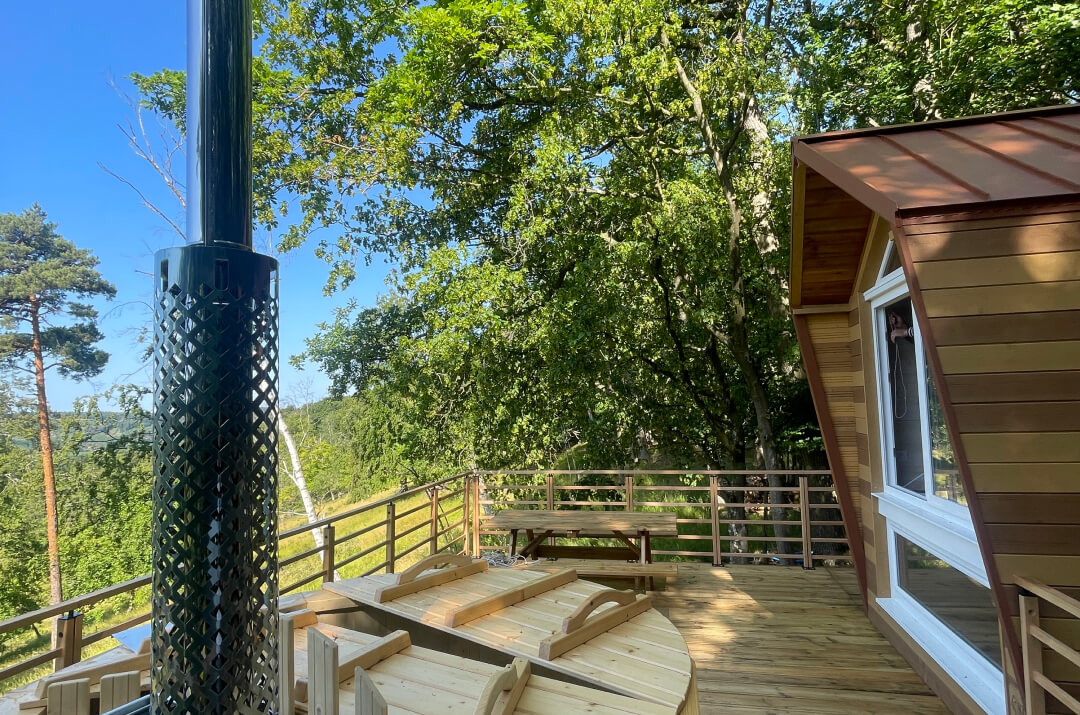 Le cadre de notre tiny house en Normandie