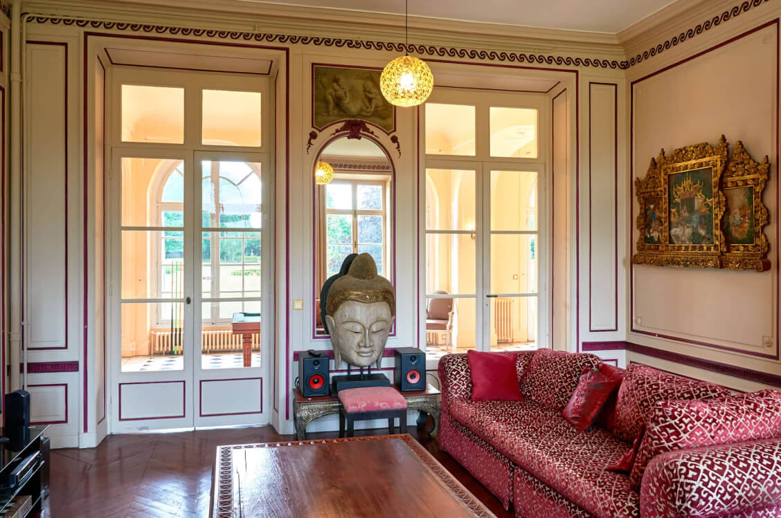 Nos salles et salons du château du Boulay Morin